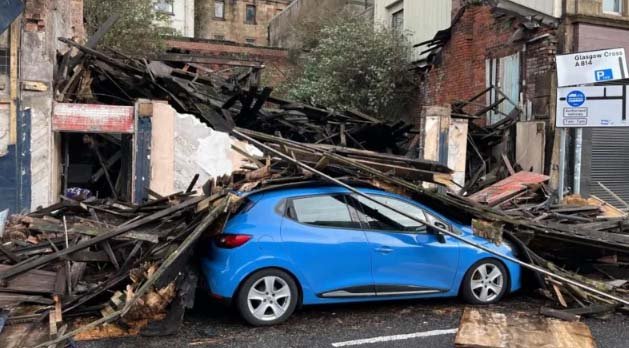 Wind and rain warnings as Storm Amy hits UK