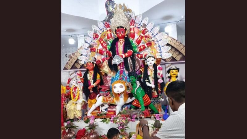 Panchgaon’s ‘Lal Durga’: A 300-year-old tradition of faith and colour