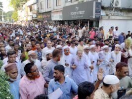 Ariful Haque Chowdhury launches election campaign through shrine visit in Sylhet