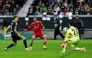 Ekitike scores against former club as Liverpool crush Frankfurt 5-1 in Champions League