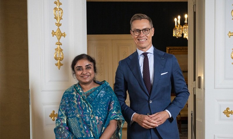 Finland President lauds Bangladesh’s socio-economic progress