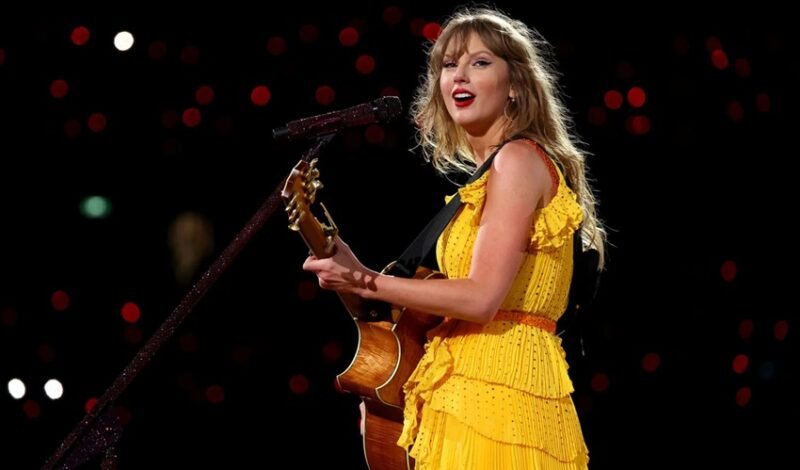 Taylor Swift’s ‘showgirl’ era begins with record-breaking album release