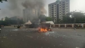 Manik Mia Avenue turns violent ahead of July Charter signing ceremony