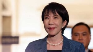 Japan’s parliament elects Takaichi as nation’s first female PM