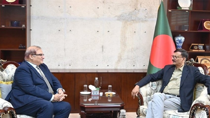 Pakistan envoy meets Foreign Affairs Adviser in Dhaka