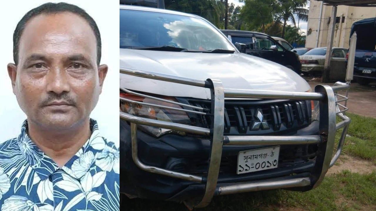 Sunamganj land office SUV kills college employee in Moulvibazar
