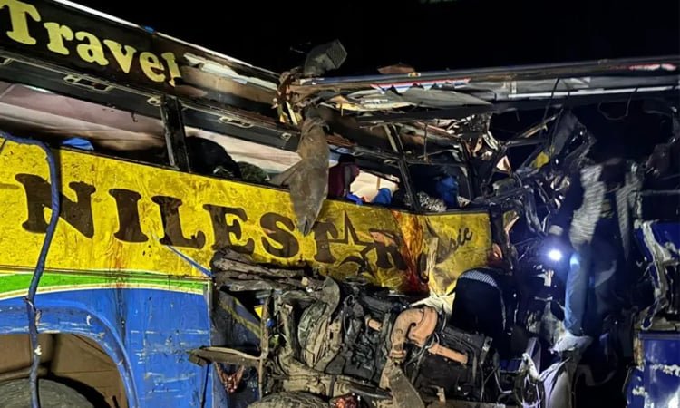 Uganda bus crash leaves 63 dead, several injured