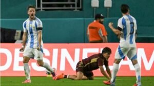 Messi-less Argentina down Venezuela in friendly
