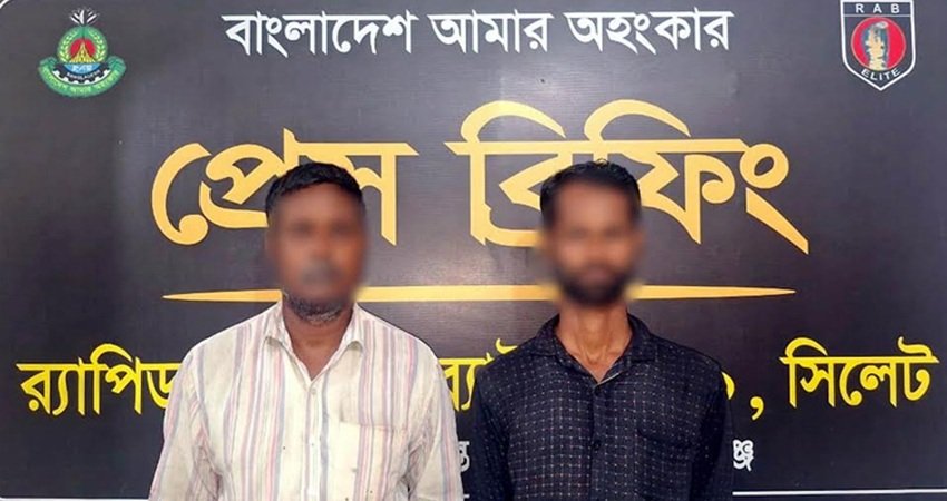 2 held with hemp in Habiganj
