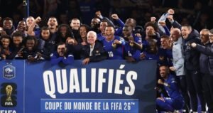Mbappé’s brace sends France to 2026 World Cup