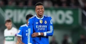 Real Madrid held to 2-2 draw at Elche, title race tightens