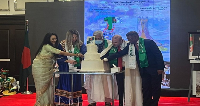 Algerian embassy in Dhaka marks 71st anniversary of liberation revolution