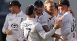 Carnage as 19 wickets fall on opening day of first Ashes Test