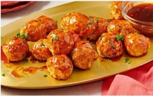 Firecracker Chicken Meatballs