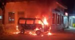 Ambulance, bus torched in Sylhet
