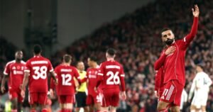 Salah scores 250th goal as Liverpool beat Aston Villa 2-0 at Anfield