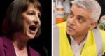 Rachel Reeves kicked Sadiq Khan out of her office in major bust up over London funding
