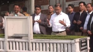 Tarique visits younger brother Koko’s grave