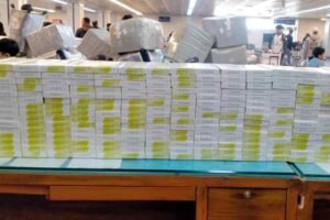 Huge foreign cigarettes, six iPhone 17 Pro sets seized at Sylhet airport