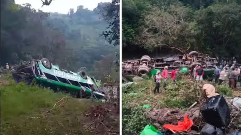 10 dead, 32 injured in Mexico bus crash