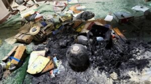 Chhayanaut building set on fire, activities suspended