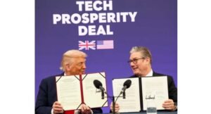 US puts £31bn tech ‘prosperity deal’ with Britain on ice