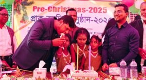 Pre-Christmas festivities light up Moulvibazar tea garden