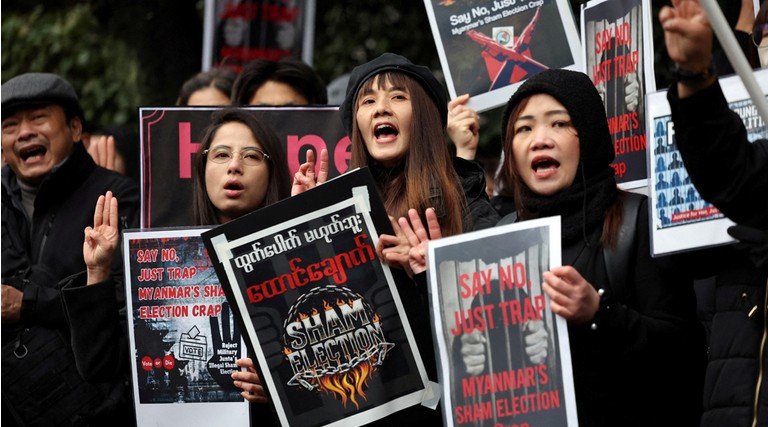 Myanmar goes to polls amid civil war, humanitarian crisis