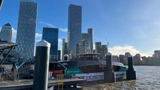 First electric ferry launches on River Thames