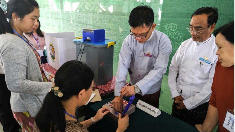 Myanmar junta stages election after 5 years of civil war