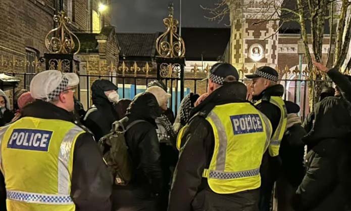 86 arrested after pro-Palestine Action protesters storm prison in support of hunger striker