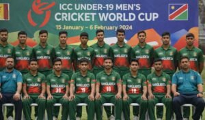BCB announces squad for U-19 WC