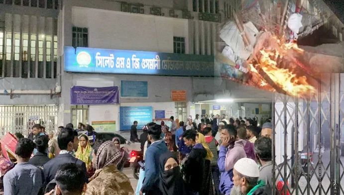 Fire breaks out in women’s ward at Sylhet Osmani Hospital