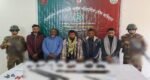 Five arrested with illegal arms in Sylhet