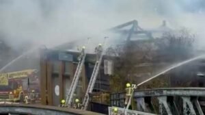 Fire delays West Coast Main Line trains from Euston