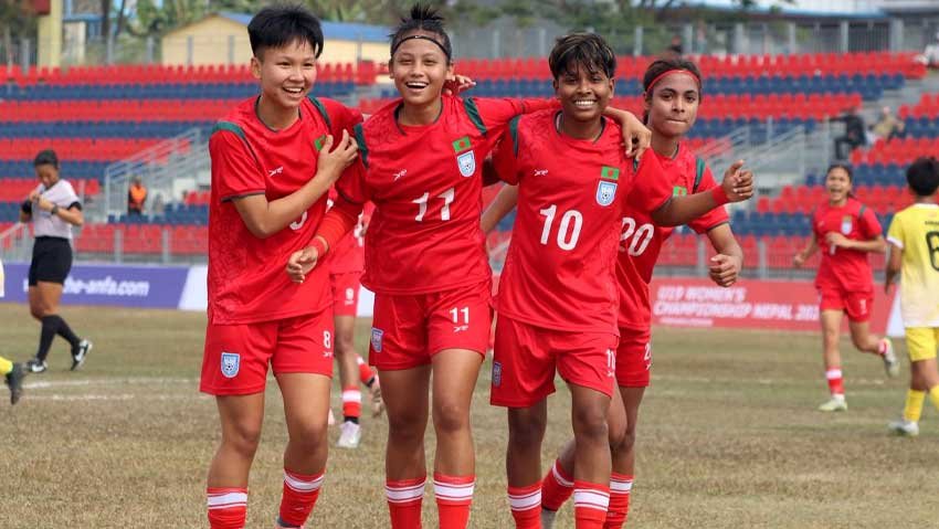 Bangladesh women thrash Bhutan 12–0 in SAFF U-19 opener