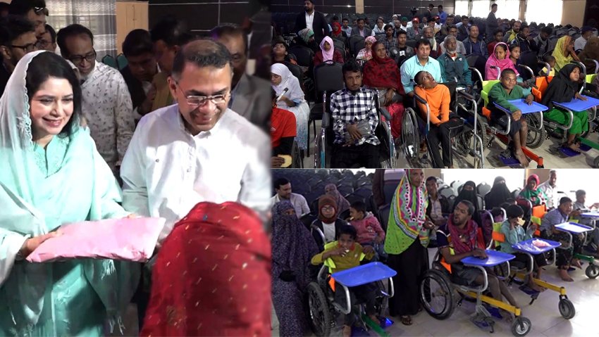 BNP Chairman pledges to build a dignified Bangladesh for differently-abled