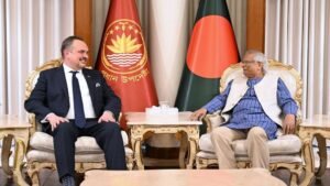 Chief Adviser tells US ambassador: 12 February elections to set standard for future votes