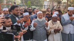 Jamaat Ameer visits grave of Abu Sayed