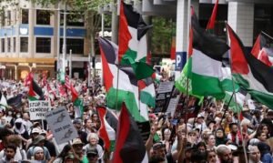 Australia urges calm after violent clashes in Sydney during Israeli president’s visit