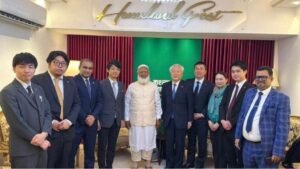 Japanese election observers meet with Jamaat Ameer