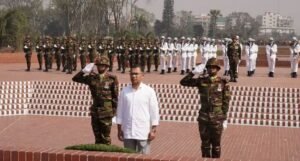 Prime Minister, cabinet members pay tribute at National Martyrs’ Memorial
