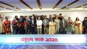 Prime Minister confers Ekushey Padak