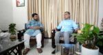 Tarique Rahman pays courtesy call on NCP convener Nahid Islam