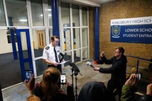 Boy, 13, arrested on suspicion of attempted murder after school stabbings