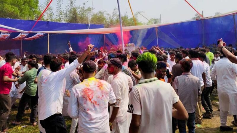 Dol festival celebrated in Moulvibazar vibrantly