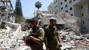 At least 40 buildings damaged in Iranian strikes on Tel Aviv