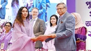 Khaleda Zia honoured with ‘Best Indomitable Woman’ award for democracy