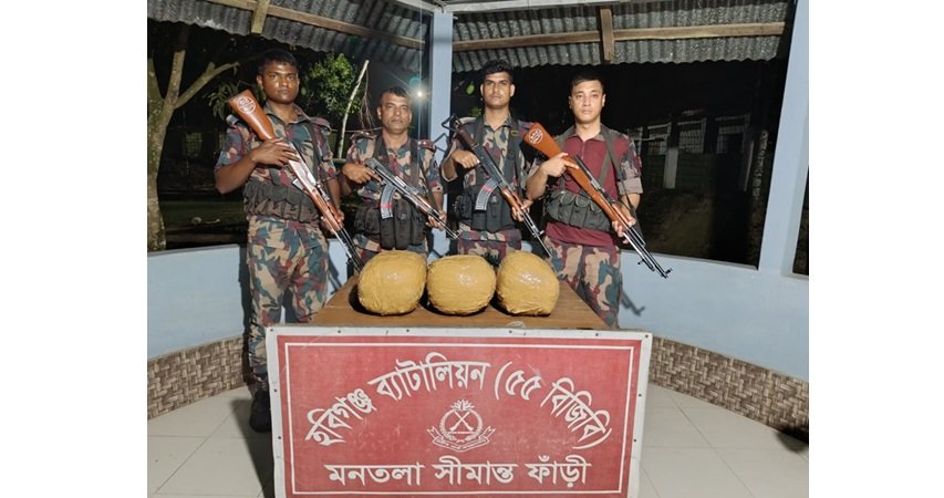 Smuggled drugs seized in Habiganj separate BGB drives