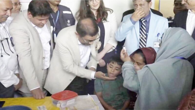 Health Minister inaugurates nationwide measles-rubella vaccination campaign